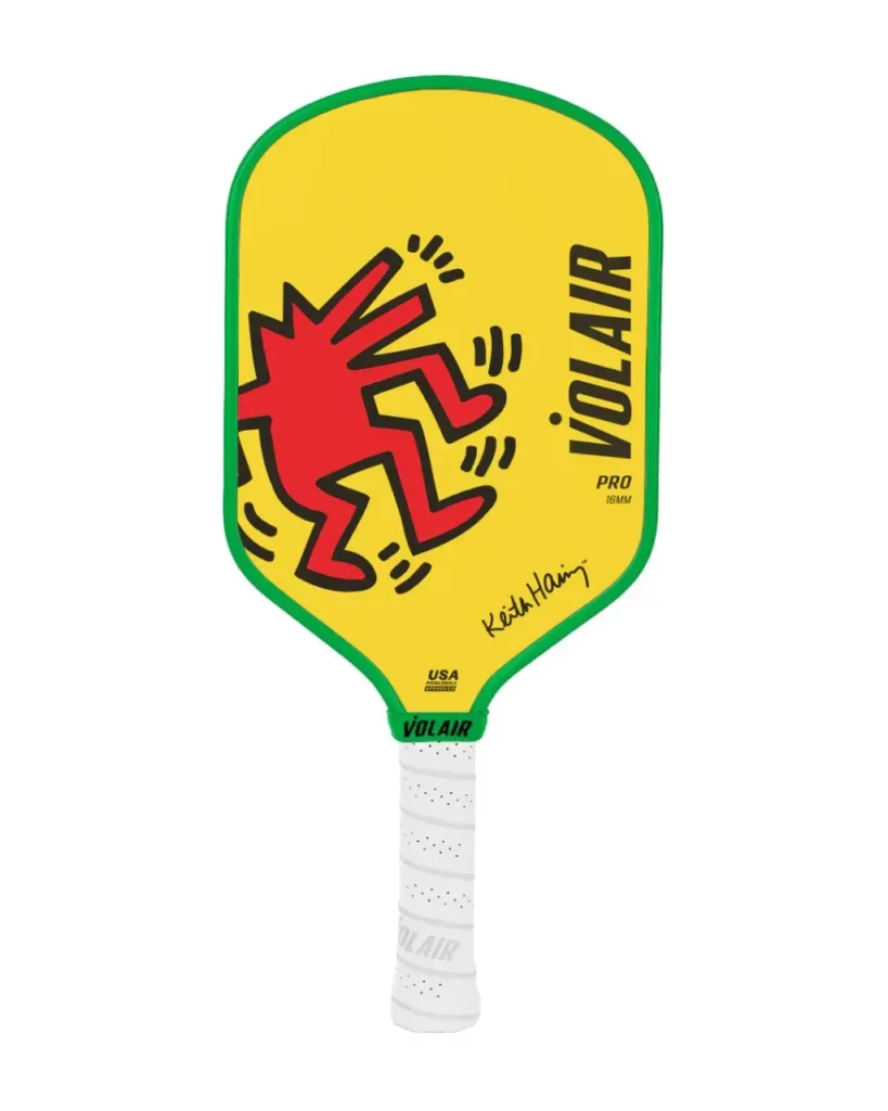 Volair Pro 1 Pickleball Paddle 16mm: Keith Haring #3