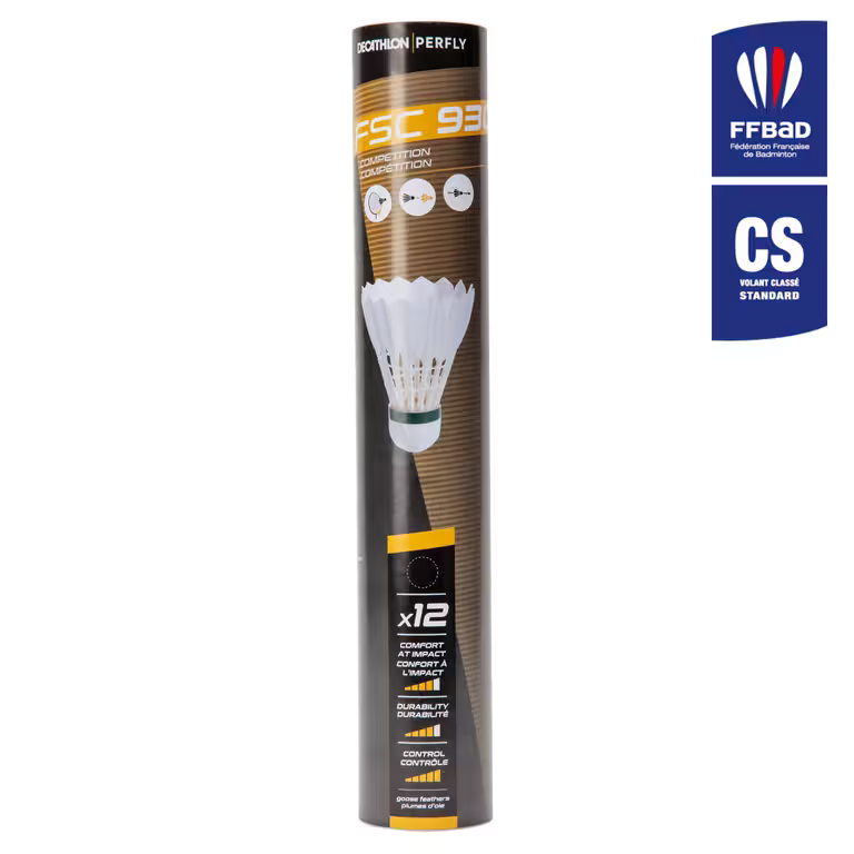 PERFLY | Feather shuttlecock fsc 990 speed 77 x 12
