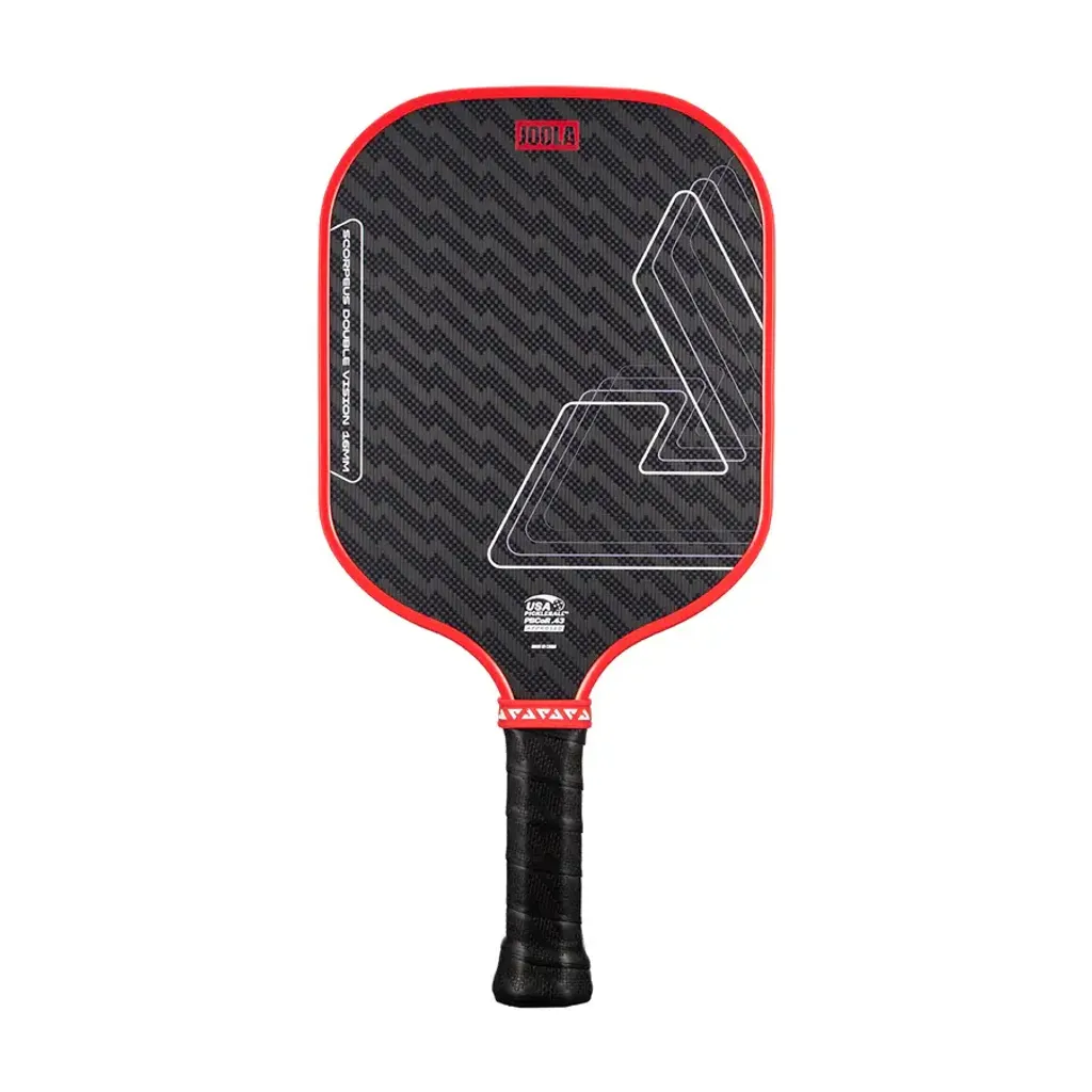 JOOLA Scorpeus Double Vision Pickleball Paddle - Blaze Red
