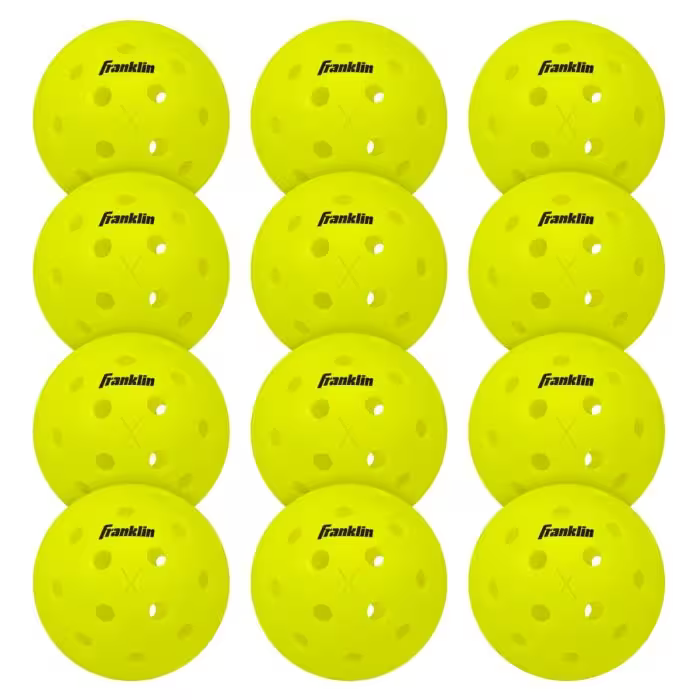 FRANKLIN | Pickleball Ball X40 Optic "USAPA Approved" (One Dozen)